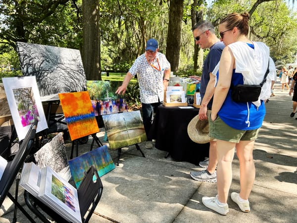 Buskers' Lament: The future of art at Forsyth Park questioned