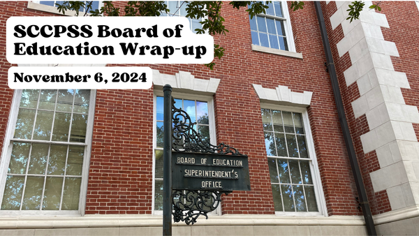 Focus on early education: Board of Education Wrap-up, Nov. 6