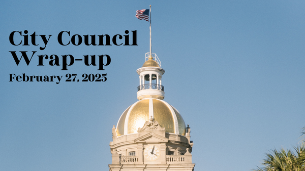 Opting out of HB581: Savannah City Council wrap-up, Feb. 27